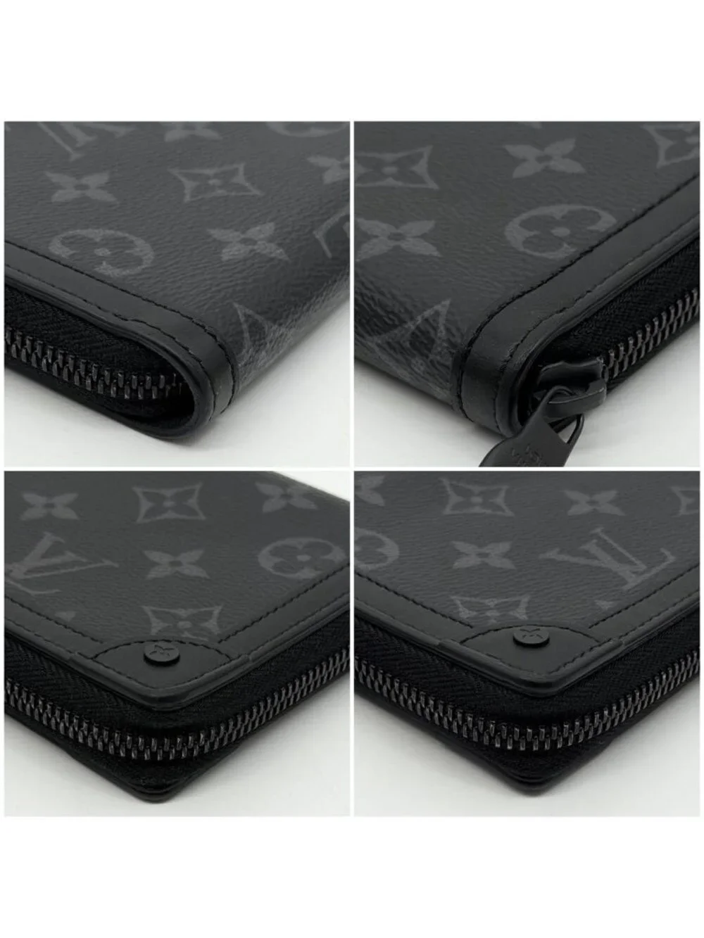 Louis Vuitton Zippy Wallet Trunk Eclipse Horizontal